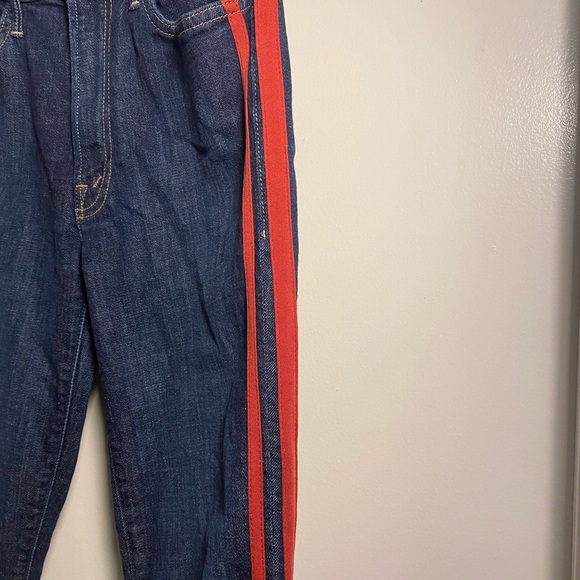 MOTHER INSIDER CROP STEP FRAY IN SPEED RACER SIZE 26 NWOT - Picture 3 of 8